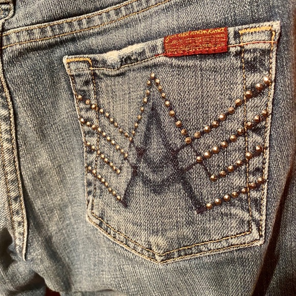 Vintage 7 FOR ALL MANKIND Studded Jeans - Picture 4 of 6